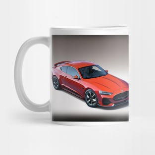 Stylish Sports Car Mug